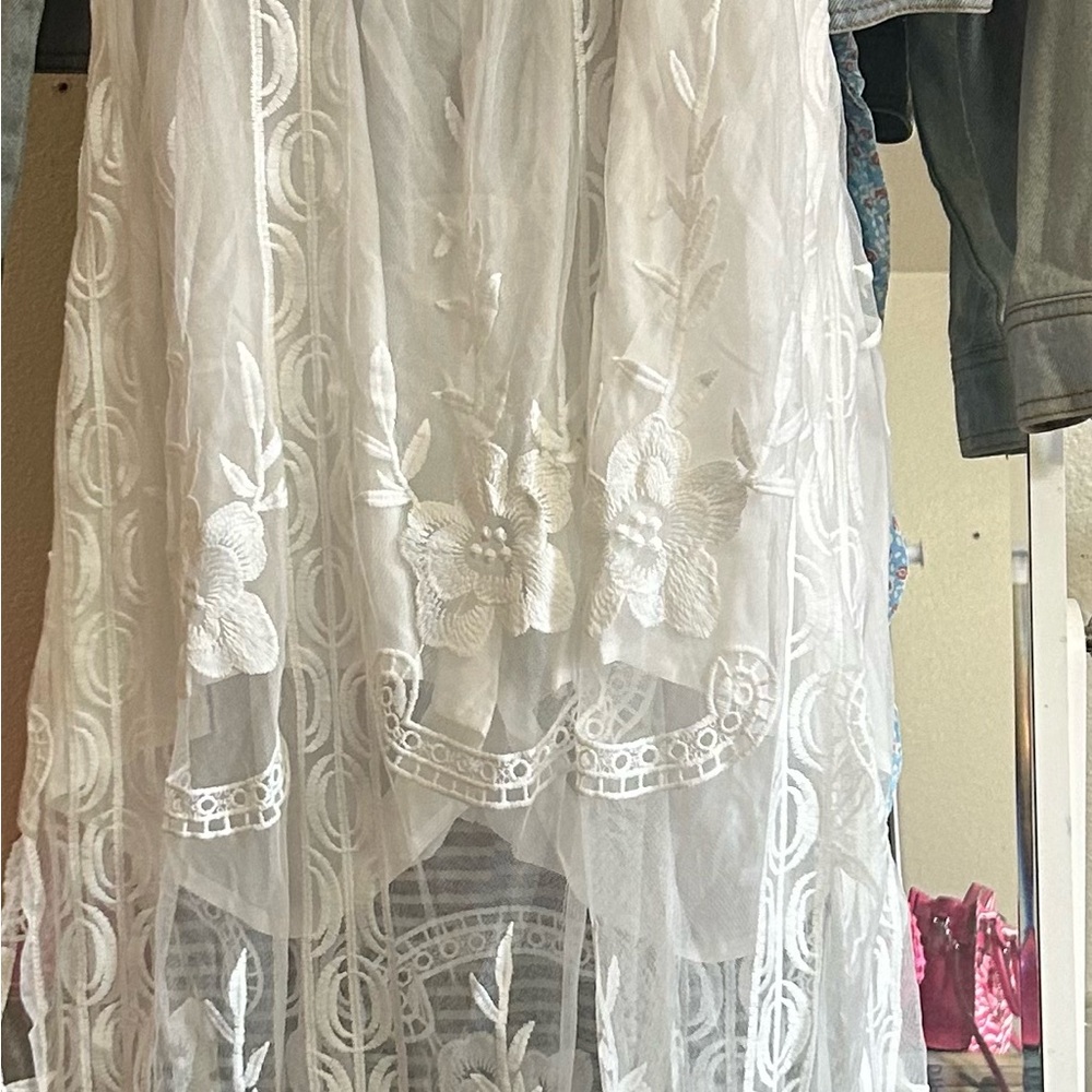 Blue B Collection White Dress